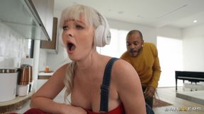Horny blondie PAWG xxx emotional scene