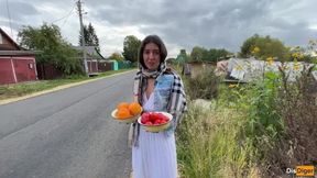 MILF Farmer Shows Teen Anal Blowjob Secrets
