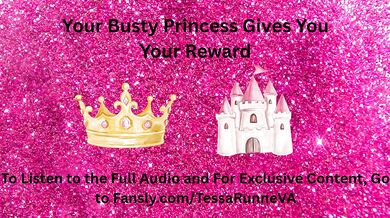 Princess moans and massages tits with dirty praise till you lose control f4m