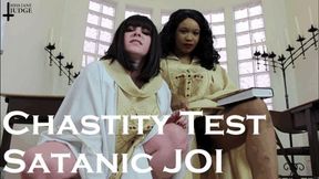 Chastity Test Satanic JOI with Cupcake Sinclair SD