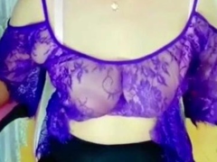 Sagging tits trying to feed you