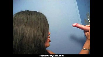 black girl have surprise gloryhole 14