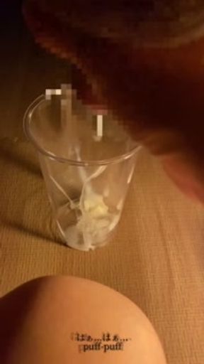 [Ejaculation management] Enjoy milking. Milk is served 🐮 Cow who makes a pitiful voice 🐮 Reward milk