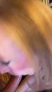 Head bobbing, cock slurping blonde cock sucker