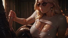 ATKINS HEAVEN - In The Tunnel: Cat Woman MILF Gets Her Huge Ass Filled