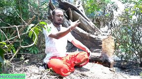 Tantrik mislead Village Wife and fuck her with big dick! Reality Sex