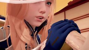 Sexy Lisa from Genshin Impact gets down and dirty in animated hentai scene