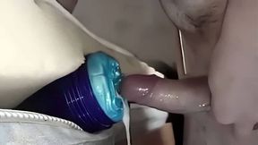 Alien Fleshlight Creampie Fuck With Hunk