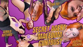 HD Ziva Fey - Secret Agent Cuntbust Showdown With Koochie Kachow