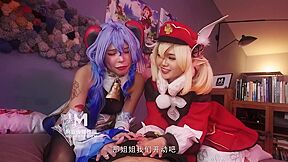 Mxb 0005 Masters New Years Gift Sex Maid Sao Daji - Wen Ruixin, & Yao Waner