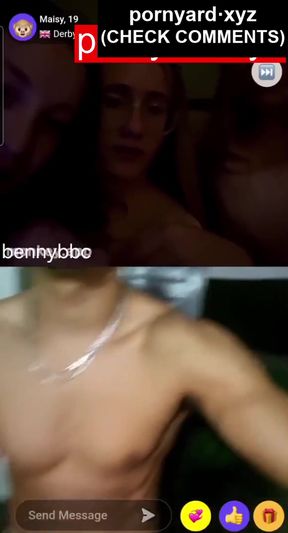 Amateur teen plays with webcam and gives a surprised reaction