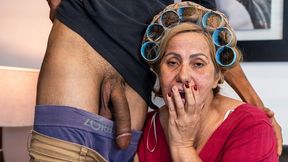 fat belly mature needs a extreme long dick