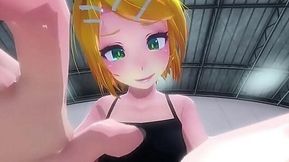 Giantess Rin Grows to Massive Proportions in Free 3D Cartoon!
