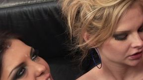 cate harrington has one last threeway fuck before she ties the knot