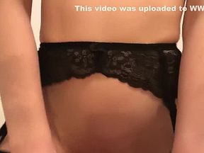 Little teen slut riding cock