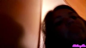 Teen Latina amateur gets lots of real orgasms with toys