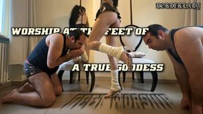 WORSHIP AT THE FEET OF A TRUE GODDESS