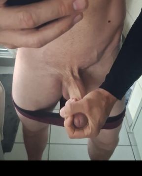 Thick 7.5" 6f5inches Stepdaddy Starts Slow Speeds up Till He Shoots