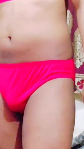 Go to Work While Wearing Sport Bra Panty Inside
