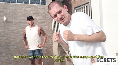 My stepson caught my swim coach and me fucking bareback in the pool