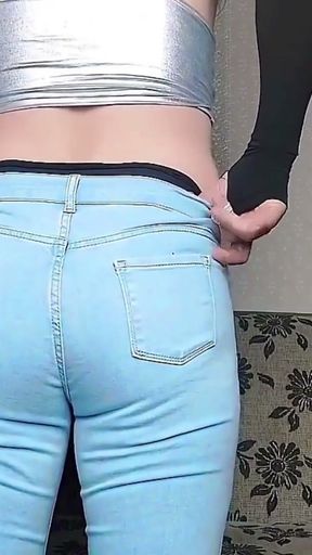 Sexy Ladyboy Striptease Solo Performance Hot Short Dress Big Ass   Clip 1