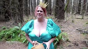 anal princess with massive tits sodomized by a fake lumberjack