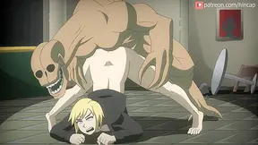 Futa Monster Claims Stranger with Huge Purple Dick in Parasite Eve Thriller