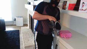 Goddess Leah takes on an intruder