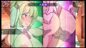 sexbed dolls [ hentai game pornplay ] ep.3 anal fuck gangbang by stranger in front of a crowd