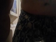 A desperate piss in my boxers!