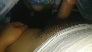 young latin student passes the exam with A for swallowing cum, real amateur.