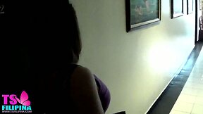 Busty Asian TS Hook Up: Big Butt Ladyboy Hardcore!