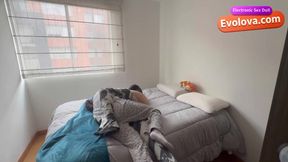 Two Lesbian Women Decide To Play With Their Electric Doll Evolova - Lina Paige