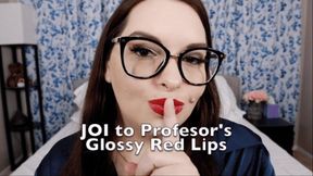 JOI to Professor's Glossy Red Lips - 1080 MP4