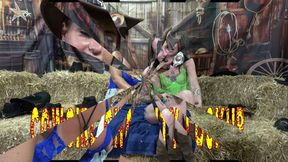 Cowgirl Chastity Lockup