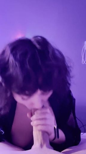 Close up Blowjob From Beautiful Girl