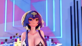 Candace from Genshin Impact Gets Animated in Sexy Hentai MMD Scene