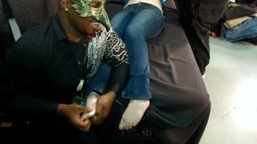 Pt 2 Reality Tickled Till She Speaks in Tongues & Belly Button Cums 6x - Yaya Gingersnatch Is Now Suffering by the Hands of Thre