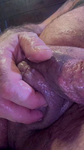 Pumping wishing I was being face fucked and squirted all over