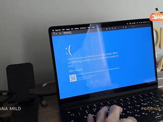 I Was Fixing Her Laptop — Then My Stepsister Started Sucking My Ramrod!