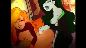 Kim Possible Gets Animated With Shego’s Futanari Dick In Hot Hentai Action