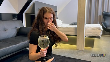 RLP 78: New Face Stefani Jameson First Piss Drinking.