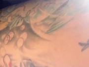 NZ goth girl upskirt beach walk