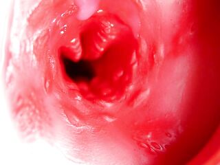 This gorgeous snatch is throbbing and squeezing my schlong! Camera inside the aperture!