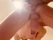 Balaclava boys shower fuck