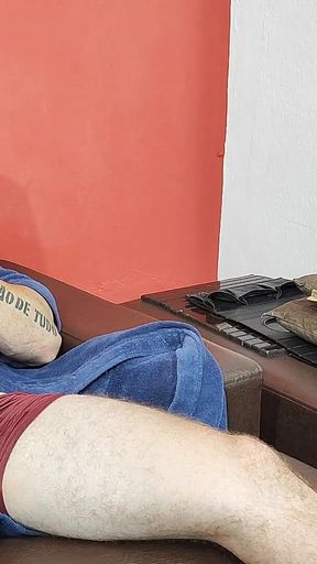 Married Trans Come Home to Masturbate Me Hot