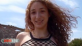 Legal-age Spanish Redhead Monica Ledesma Outdoor Fucking