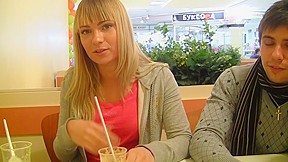 Amelia & Kylie in interracial video showing as a girl gives blowjob