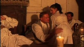 Great Orgy in the 18th Century Venetian Inn