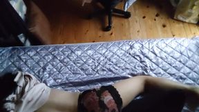 Intimate Moments: Watch a Busty Japanese Beauty Enjoy a Pillow Hugging Experience